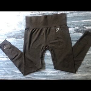 Black marl vital seamless gymshark legging